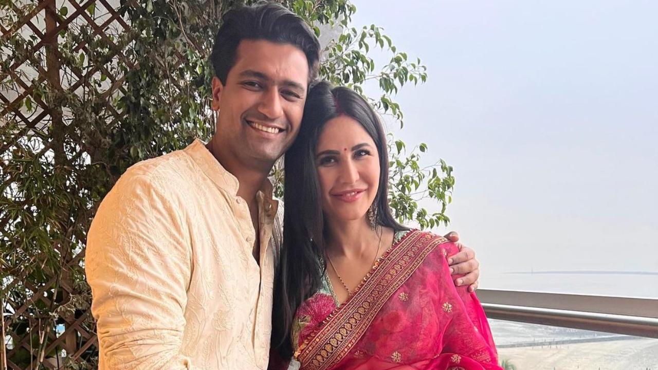 Katrina Kaif and Vicky Kaushal give a glimpse of their 