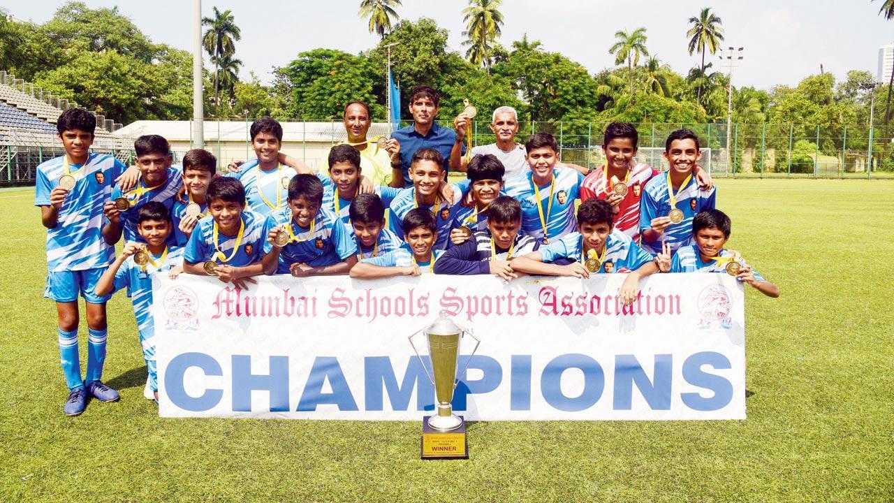 Menash two good as Don Bosco boys win under-14 title!