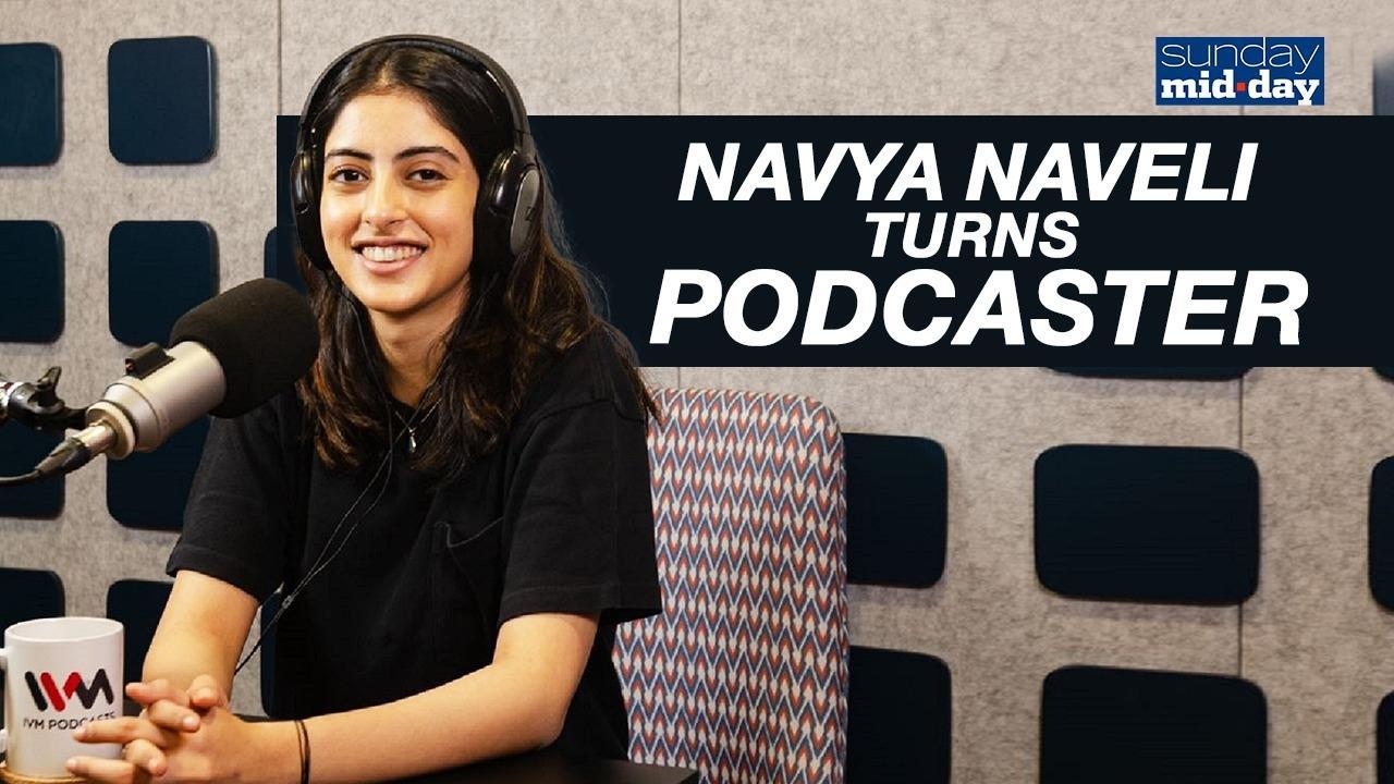 Navya Naveli Turns Podcaster