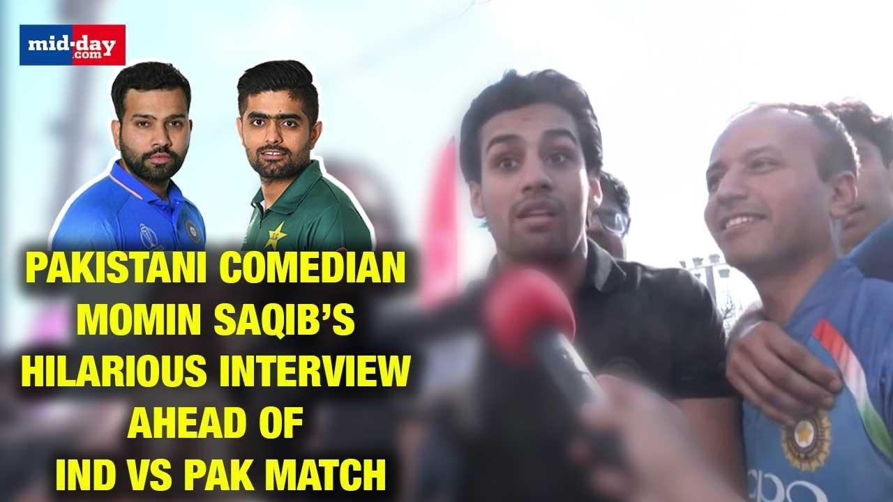 ICC World T20: Pak Comedian Momin Saqib’s Hilarious Interview Ahead Of Match