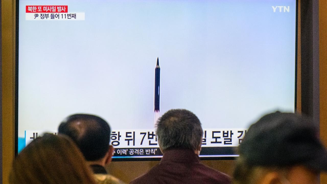 North Korea fires 2 short-range ballistic missiles toward East Sea: South Korean military