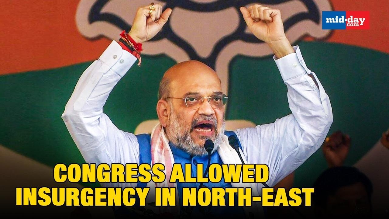 Amit Shah’s Attack On Bharat Jodo Yatra, Said 'Congress Ignored North East'