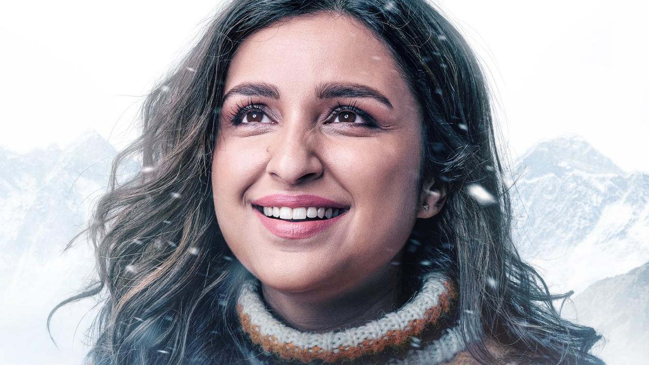 Parineeti’s look, like all the other posters, is divided into two glimpses. It is said that she plays a trekking guide in the film, the same can be seen in the first glimpse of the poster. Read full story here