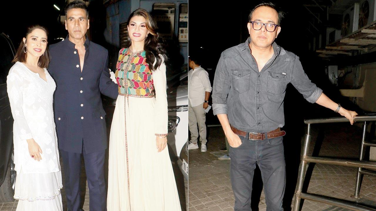 Nushrratt Bharuccha, Akshay Kumar, Jacqueline Fernandez and Sumeet Raghavan