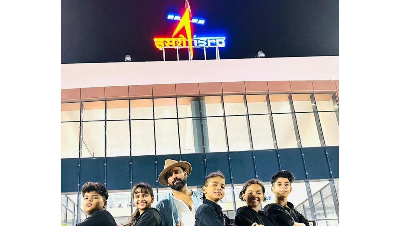 Zee studio's 'Rocket Gang' promoted during a rocket launch at ISRO
