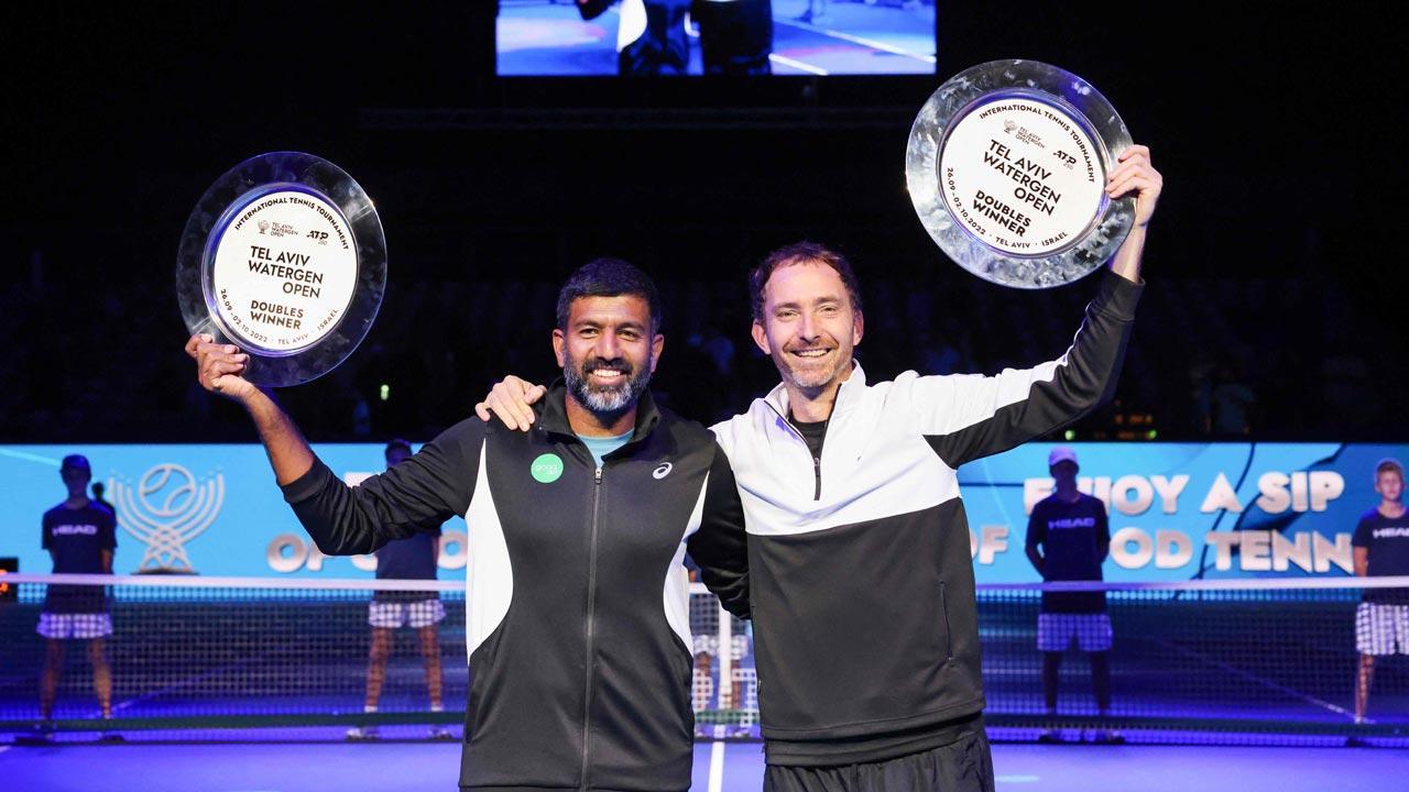 Tel Aviv Open: Bopanna-Middelkoop earn first team title with win over Gonzalez-Molteni