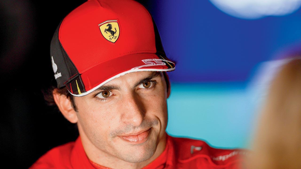 Carlos Sainz pips Ferrari teammate Leclerc for USA Grand Prix pole