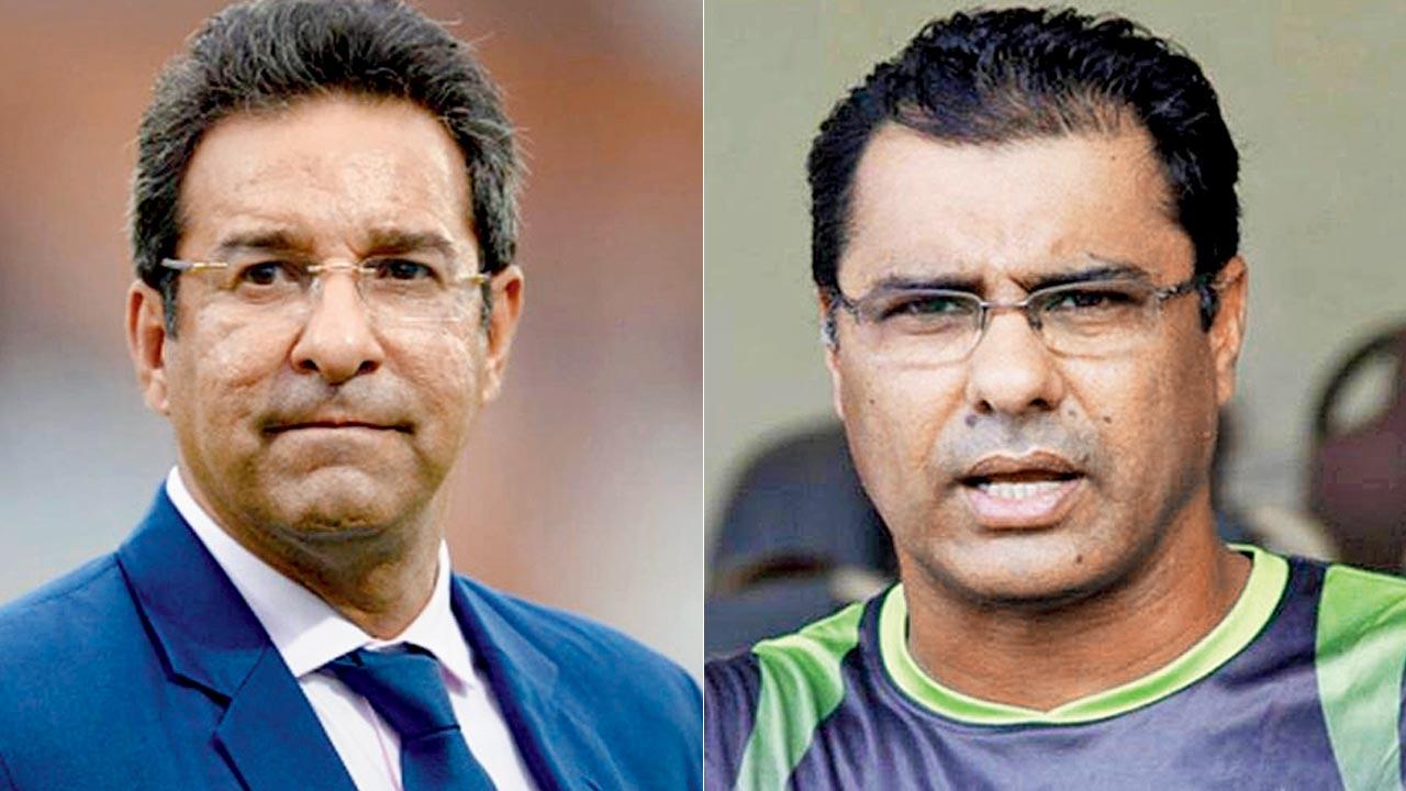 Wasim Akram and Waqar Younis