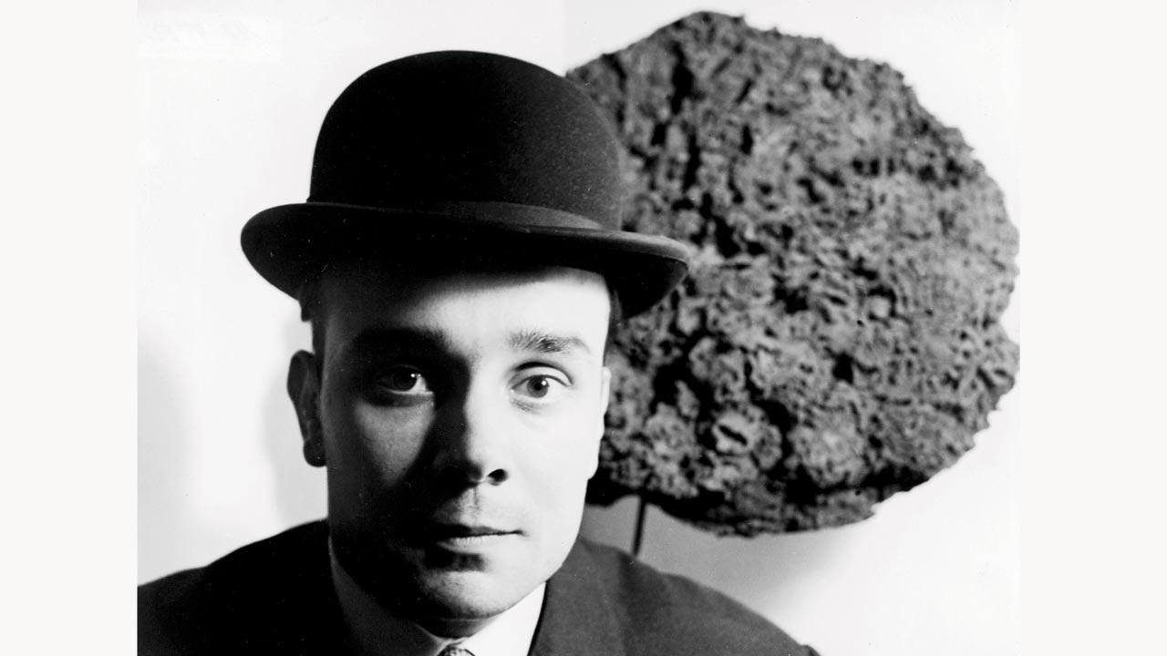 Portrait of Yves Klein (1928-1962) from the late 1950s. Pic/Getty Images