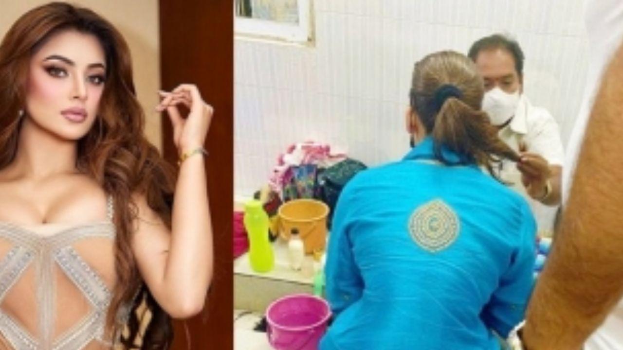 Urvashi Rautela 'chops off hair' in support of Iranian women