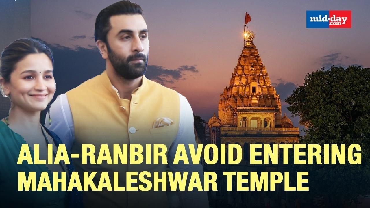 Alia Bhatt and Ranbir Kapoor Avoid Entering Ujjain’s Mahakaleshwar Temple