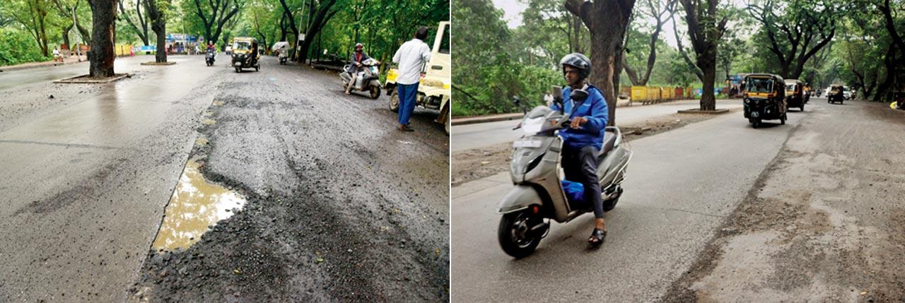 Before and After: Maharashtra Krushi Udyog BEST bus stop BMC has also undertaken repair works near Maharashtra Krushi Udyog BEST bus stop