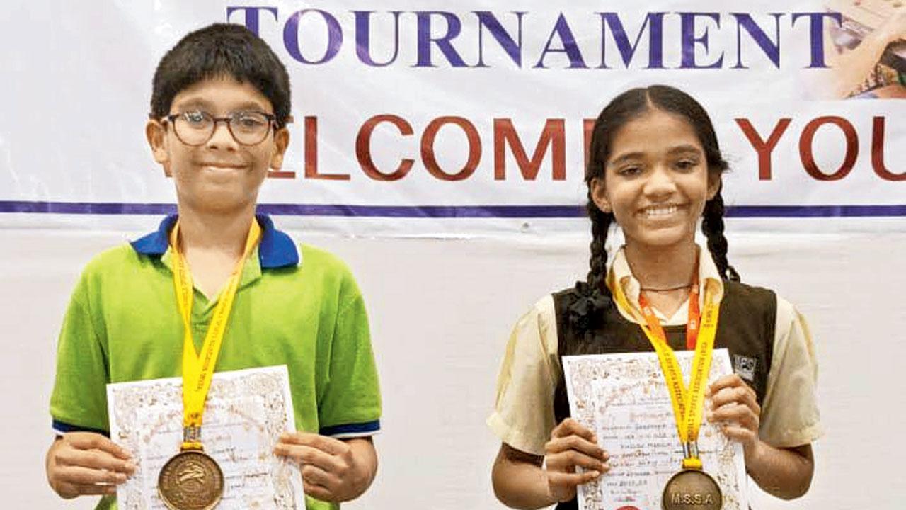 Aarush, Greeshma are carrom champs