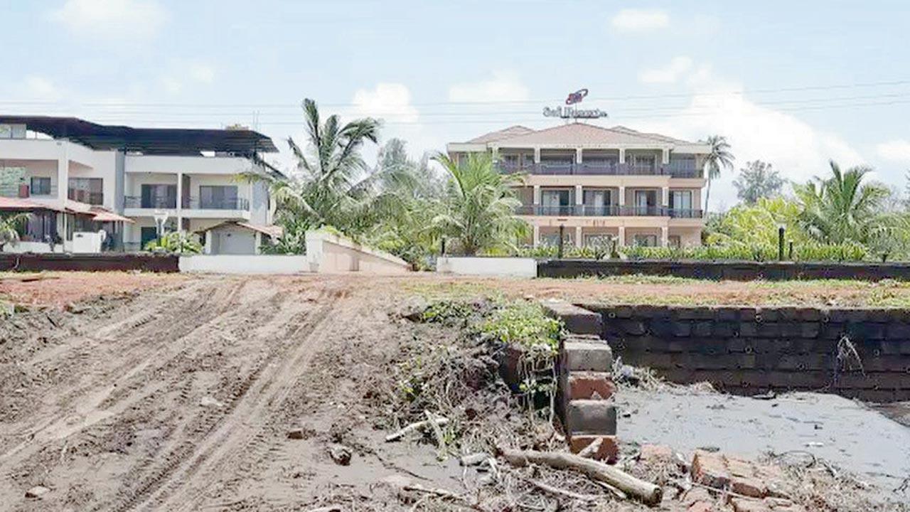 Sai Resort at Dapoli that has sparked a controversy