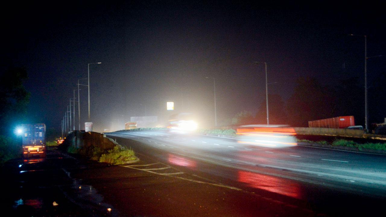 The Bot flyover at night