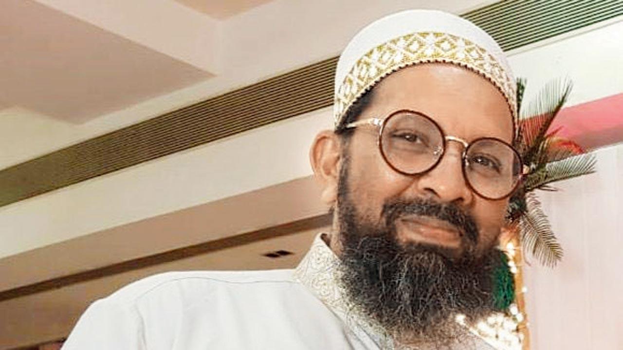 Shabbir Bagasrawala, now living in a transit camp