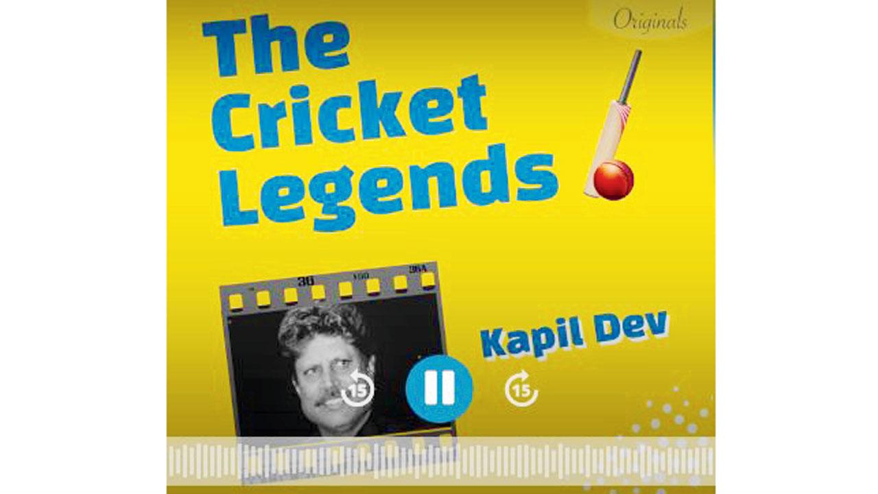 Druv would like to recommend the Cricket Legends segment to friends