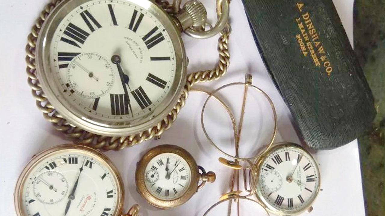 Vintage timepieces by A Dinshaw and Co