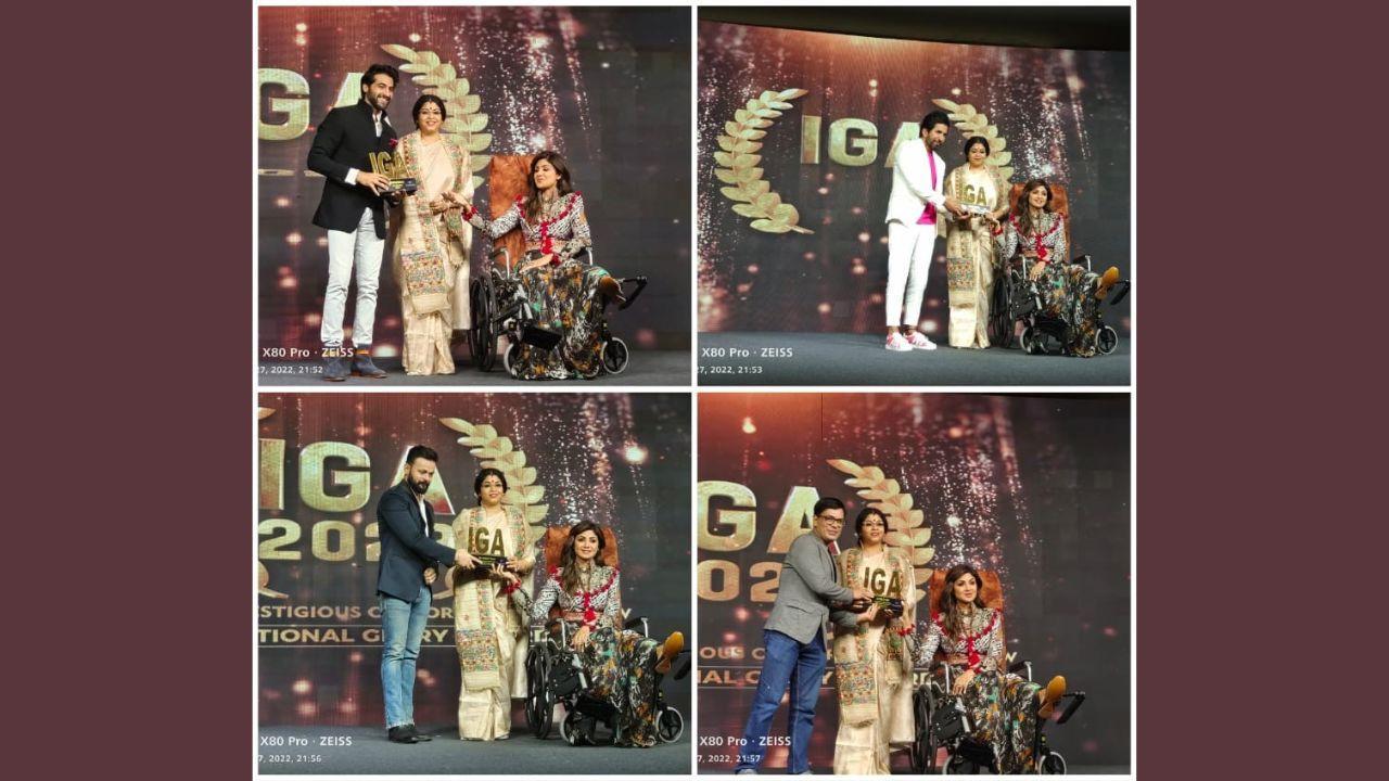 Noted astrologer Dr. Sastri, Actress Shilpa Shetty among celebrity Guests of Honor at the Award function