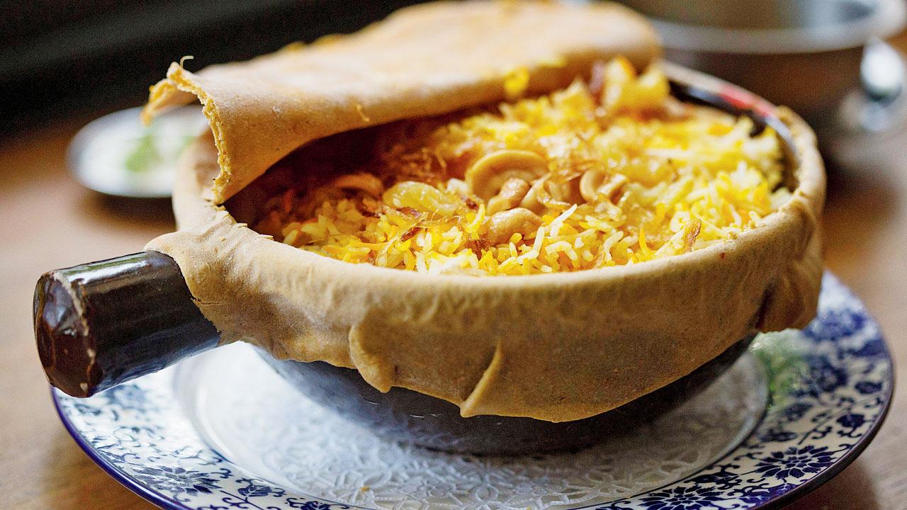 Vegetable biryani at Rangoon Tea House in Yangon, Myanmar. Here, the dish is called danbauk biryani. Pic/Getty Images
