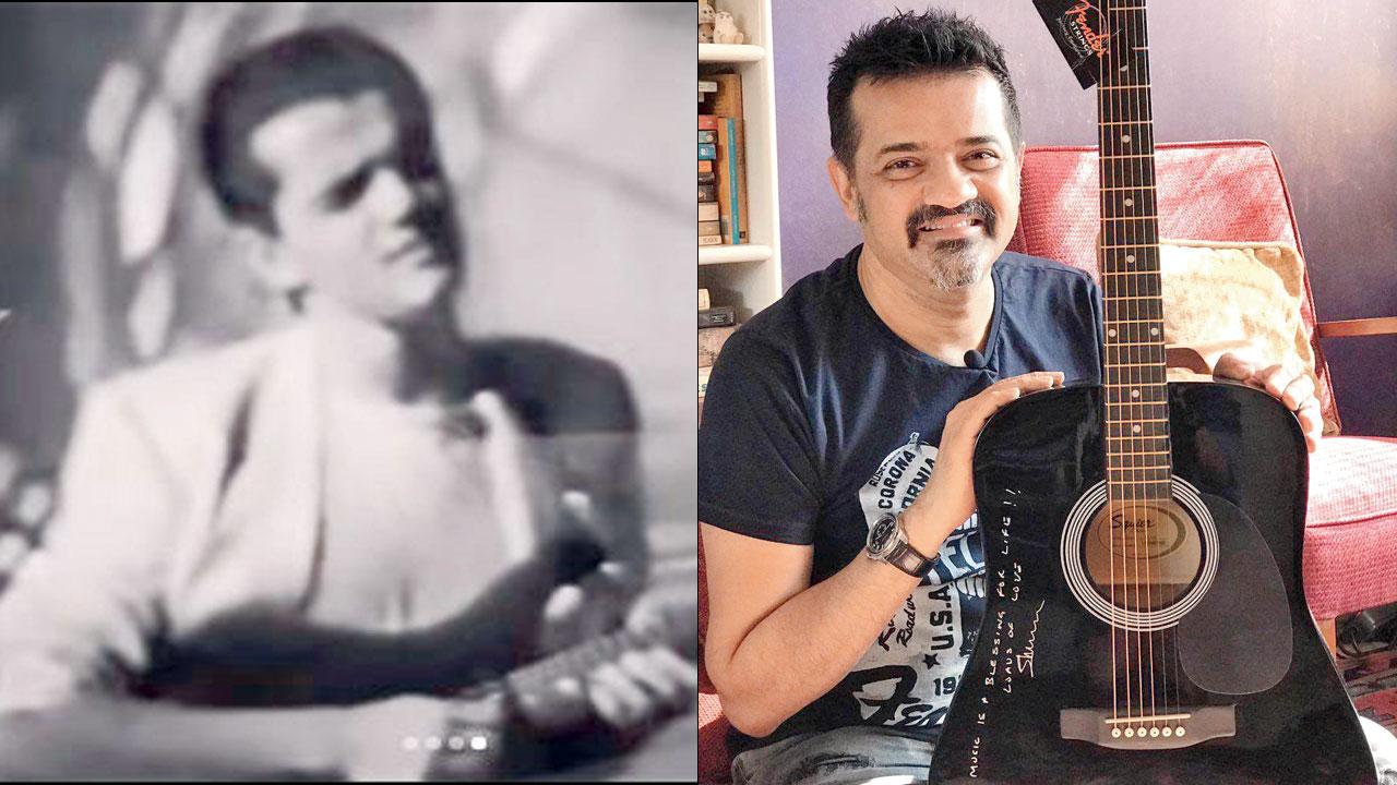 Ehsaan Noorani in the archival footage he shared. pic Courtesy/Instagram