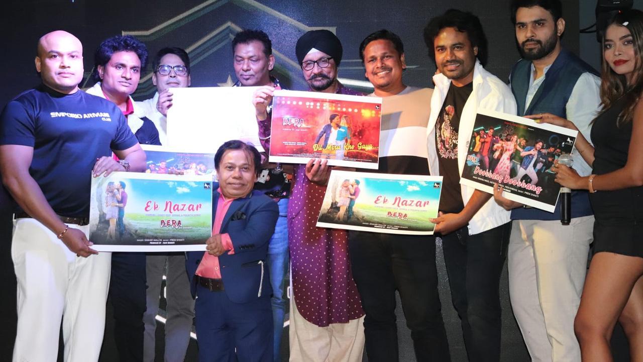 Grand music launch of Producer Raju Bharati, Actors Prem Dhiraal and Shakti Veer Dhiraal's Hindi film 