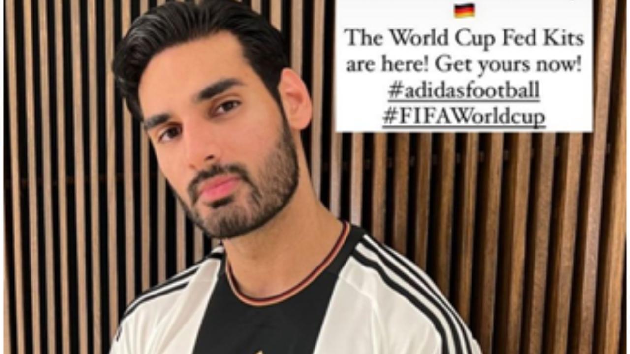 Ahan Shetty who’s riding high on the success of his debut film has picked his side for the FIFA World Cup 2022. He will be seen supporting and cheering Germany this year in the World Cup. Son of actor Suniel Shetty, Ahan is a huge football fan and has been spotted in news with his sibling Athiya talking about football