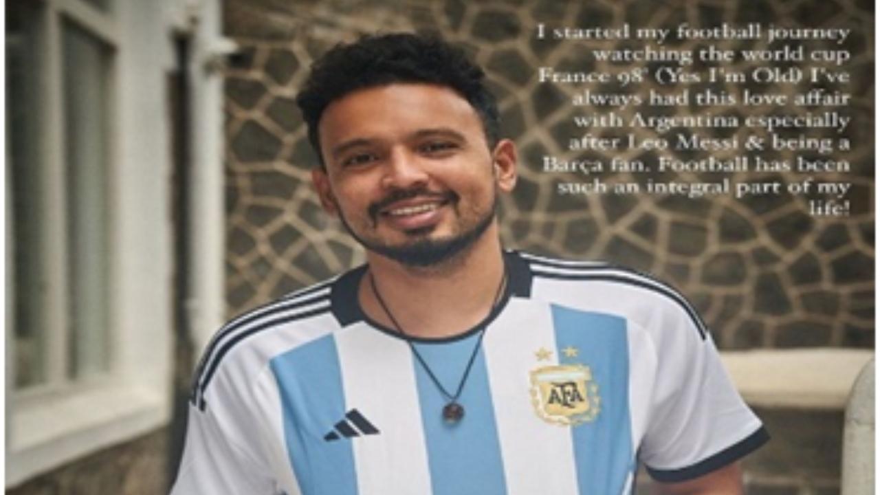 Rohan, a famous celebrity photographer is a passionate football fan and frequently seen playing football with stars like Ranbir Kapoor, Arjun Kapoor and more. He has confirmed that he will be cheering for Argentina this year through a social media post