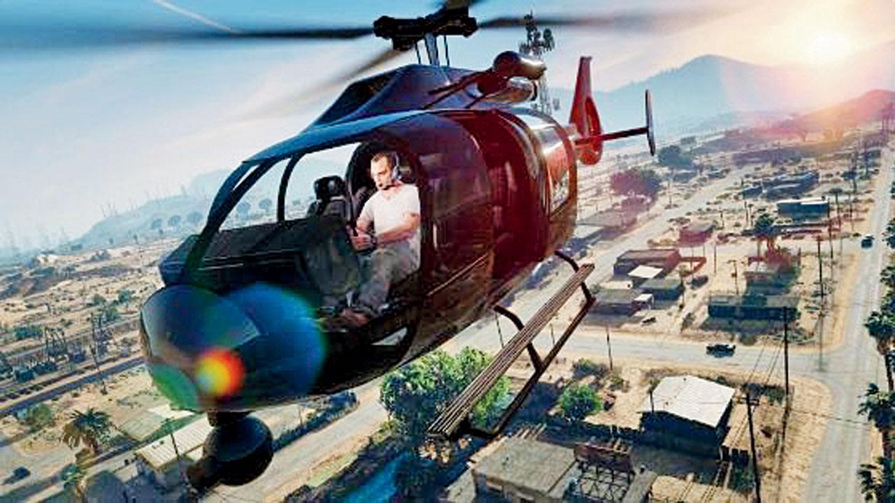 A moment from GTA V