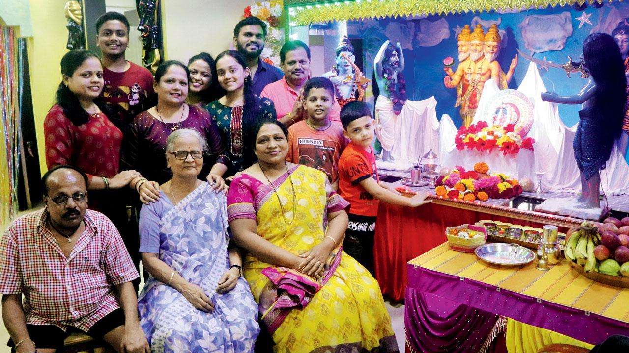 This Ganpati Bappa didn’t want to say goodbye