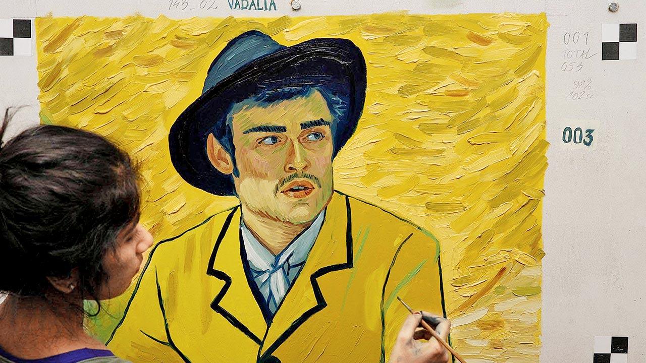 With 350 paintings, Vadalia has contributed to about 30 seconds of the Oscar-nominated hand-painted film, Loving Vincent (2017)