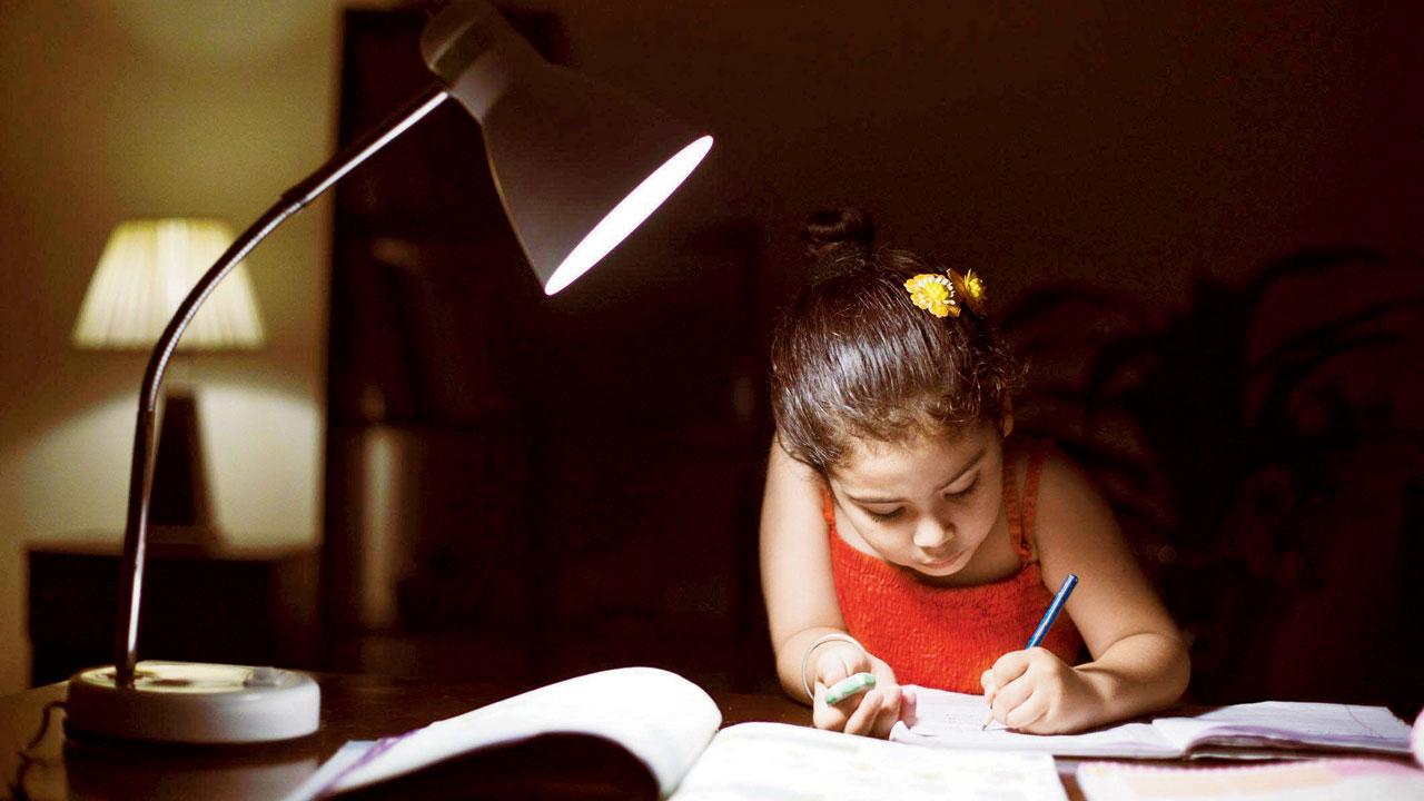 An expert said the burden of homework often takes a toll on the health of students apart from taking away from their time to interact with others or play. Representation pic