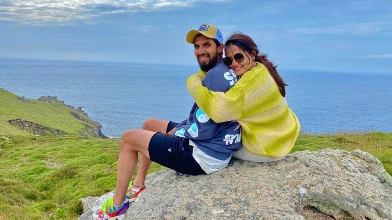 The Indian fast bowler is married to Pratima Singh who plays for the Indian women's basketball team. Pic/ Official Instagram account of Ishant Sharma