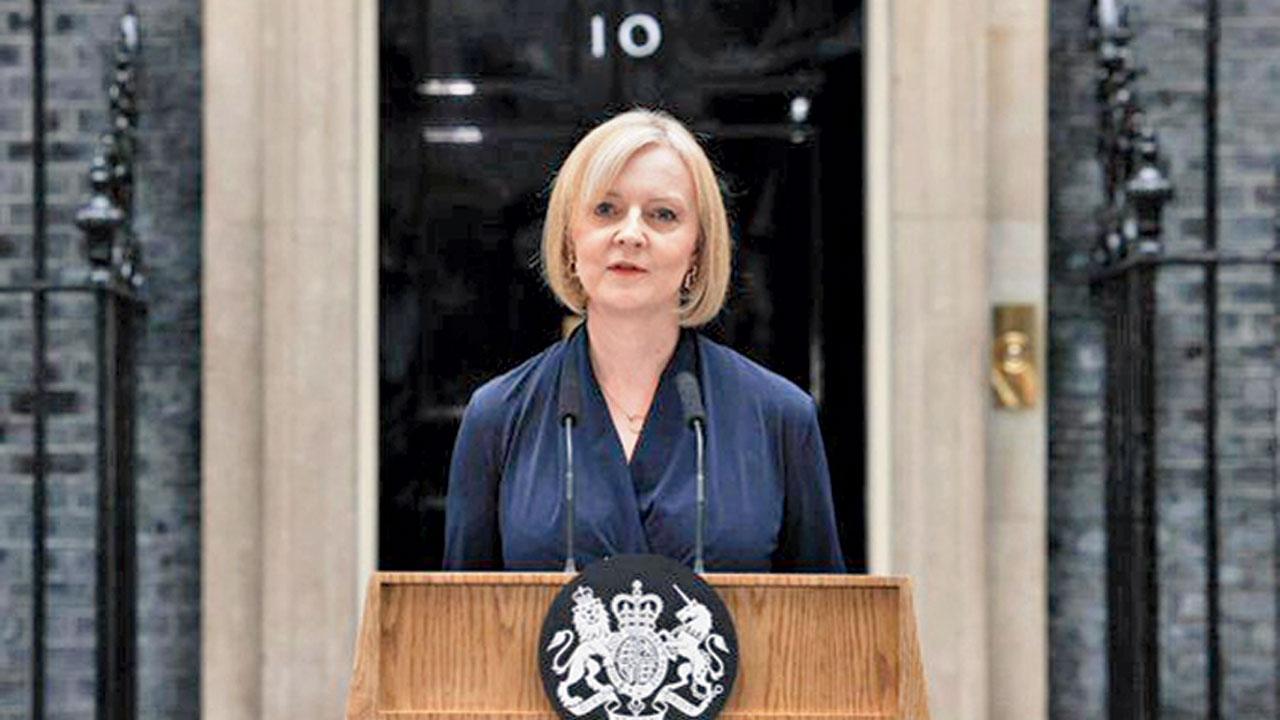 UK Prime Minister Liz Truss. PIC COURTESY/TWITTER