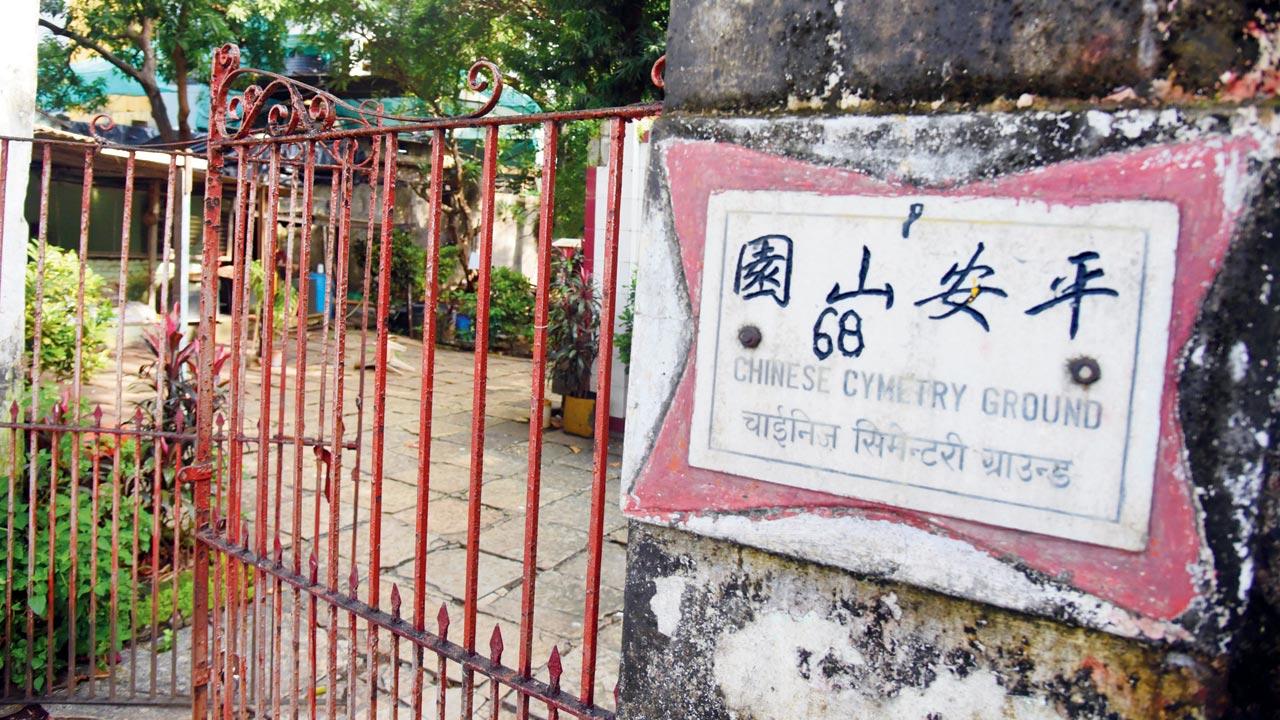 The Chinese cemetery on Antop Hill has most footfall on their new year and the Chinese version of All Souls’ day, when the community pays its respect to ancestors. Pic/Sameer Markande