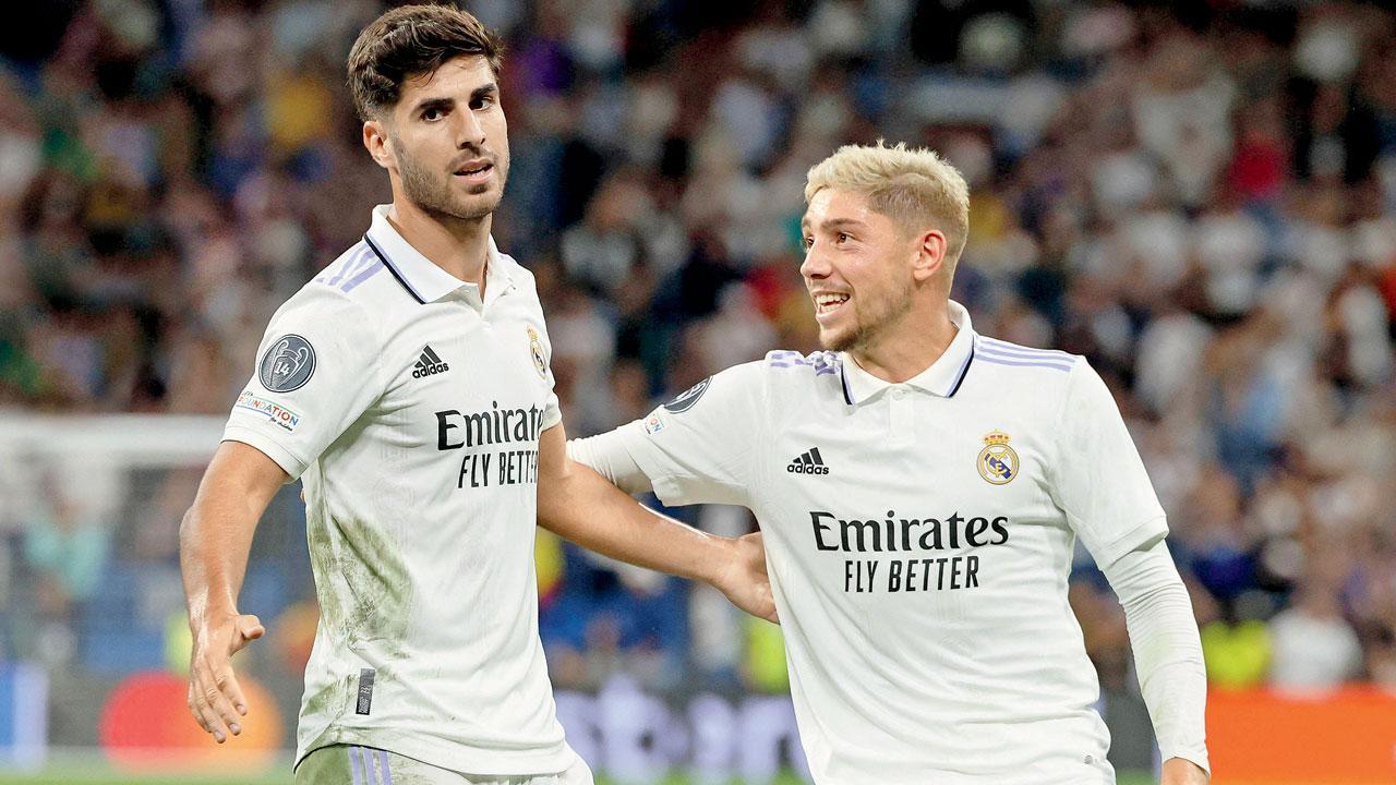 Real’s Valverde, Asensio two good