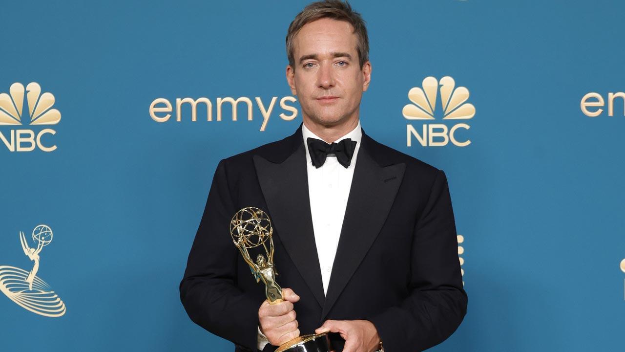 'Succession' star Matthew Macfadyen takes home Emmy trophy for Outstanding Supporting Actor