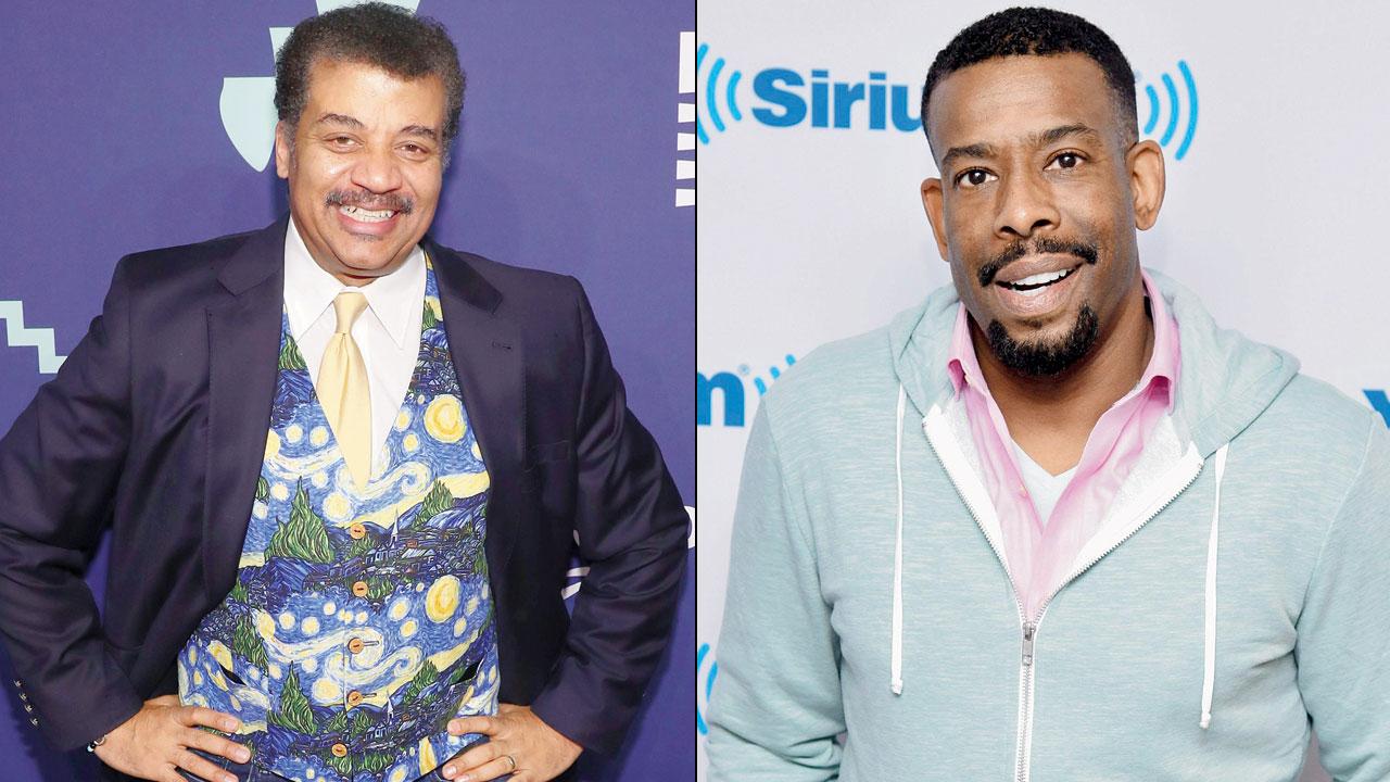 Neil Degrasse Tyson; (right) Chuck Nice. Pics/Getty Images