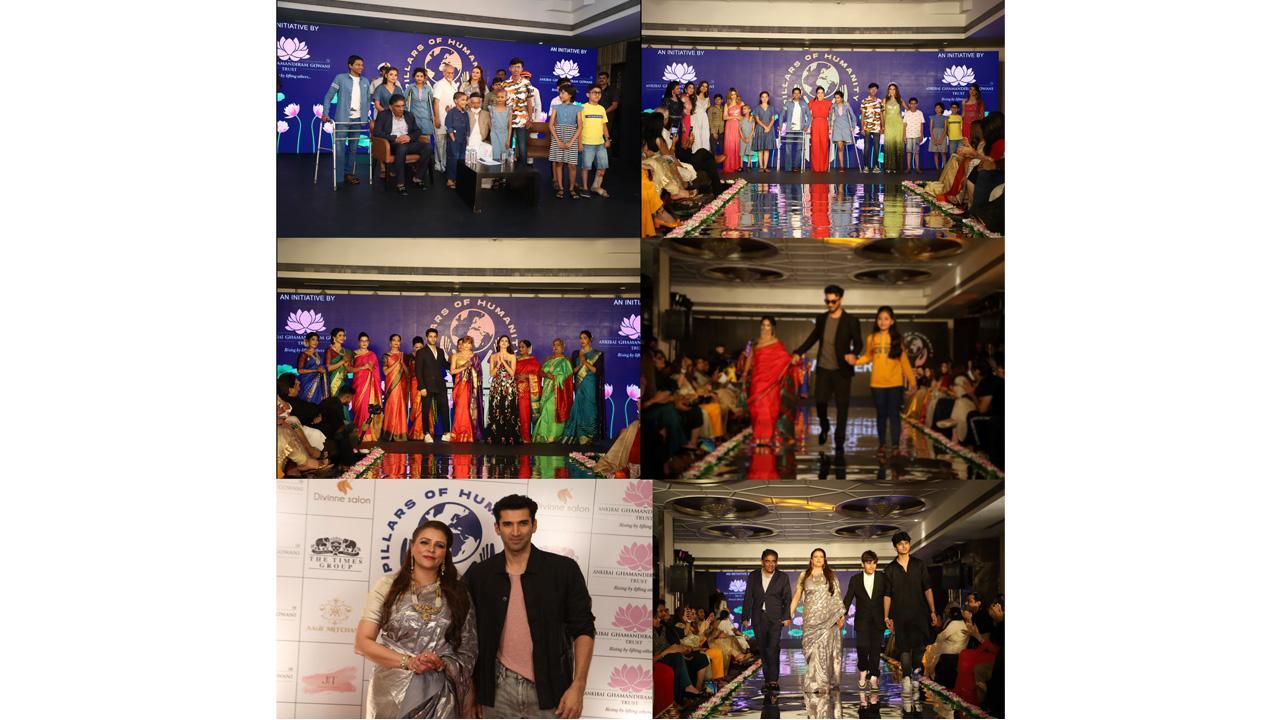 Actors show support and walk for Pillars of Humanity organized by Nidarshana Gowani