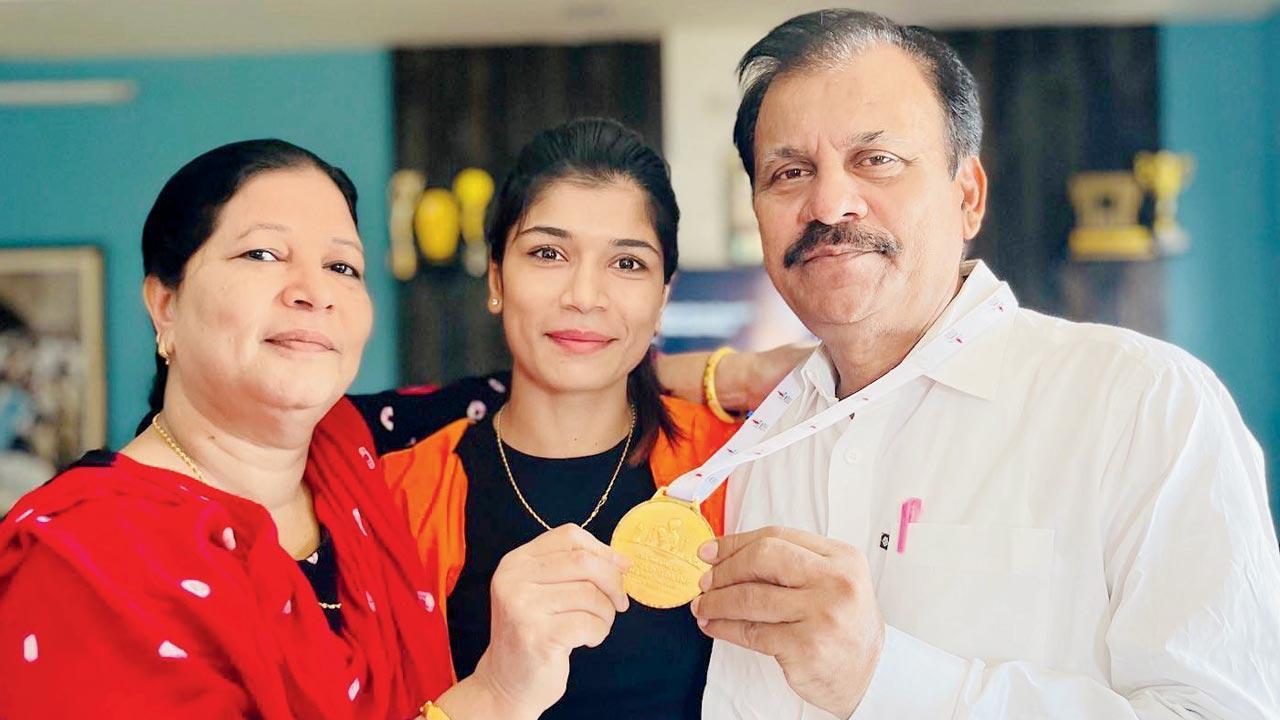More than me, my father deserves all the medals that I have won: Nikhat Zareen