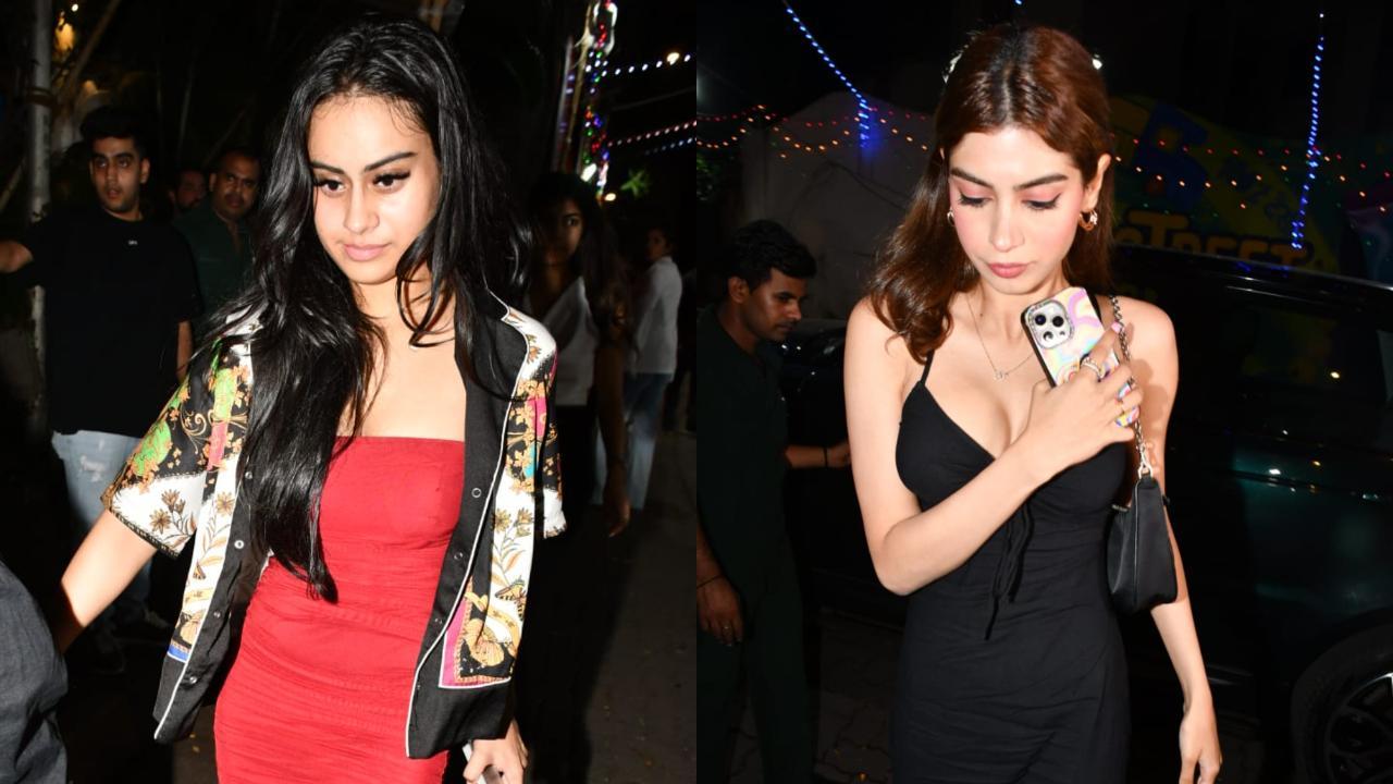 Pics: Nysa Devgn, Khushi Kapoor party together in the city