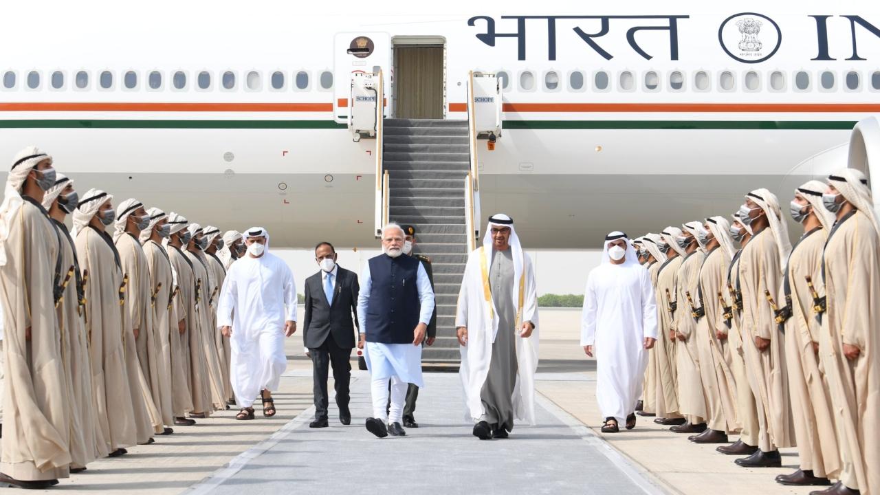 In the month of June this year, PM Narendra Modi had visited UAE, where he met His Highness Sheikh Mohamed bin Zayed Al Nahyan. PM Modi tweeted the photograph with the caption, 