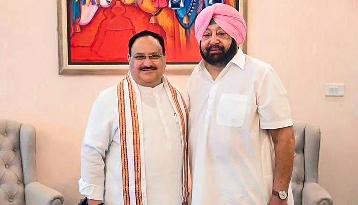 Amarinder Singh joins BJP, merges Punjab Lok Congress with the party