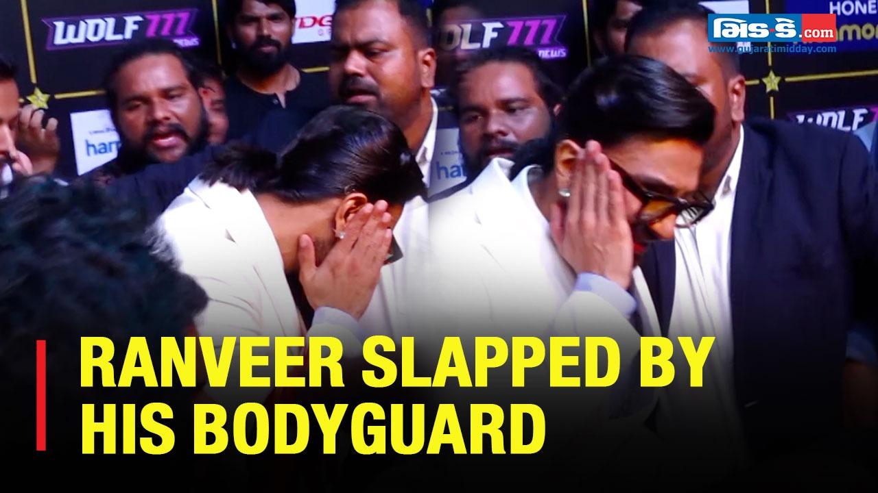 Ranveer Singh Gets Slapped By His Bodyguard By Mistake At SIIMA Awards 2022