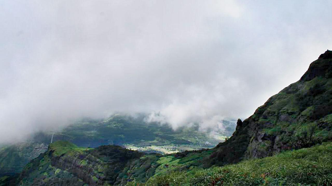 The view from the fort that day