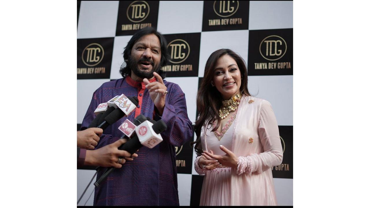 Legendary singer Roop Kumar Rathod graces the launch of Tanya Dev Gupta