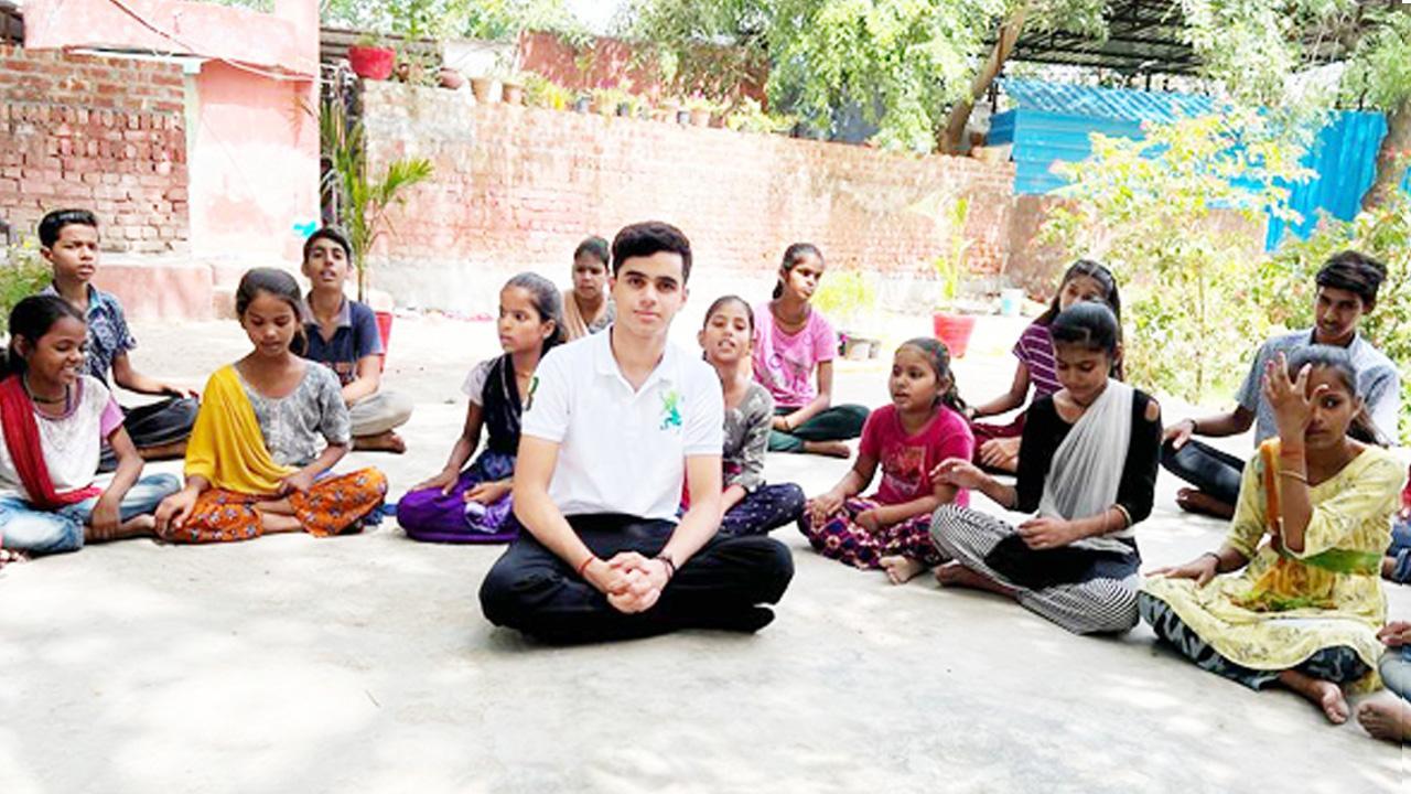 17-year-old Rishabh, Gurugram boy empowers disadvantaged community