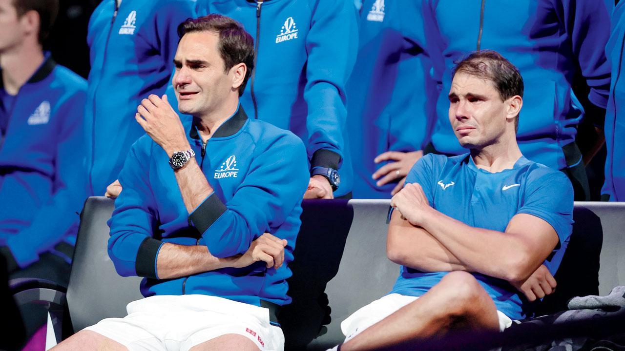  Rafael Nadal proud to be part of Roger Federer's career