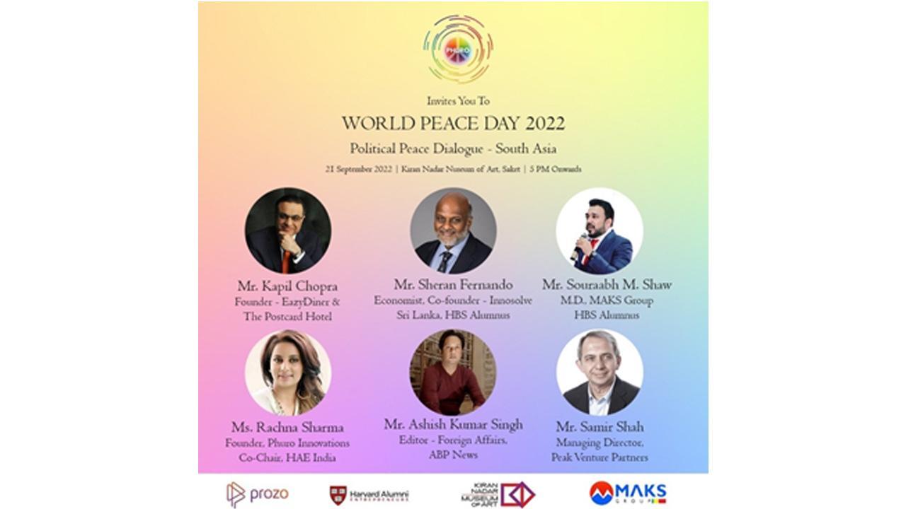 World Peace Day - Political Peace Dialogue SAARC
