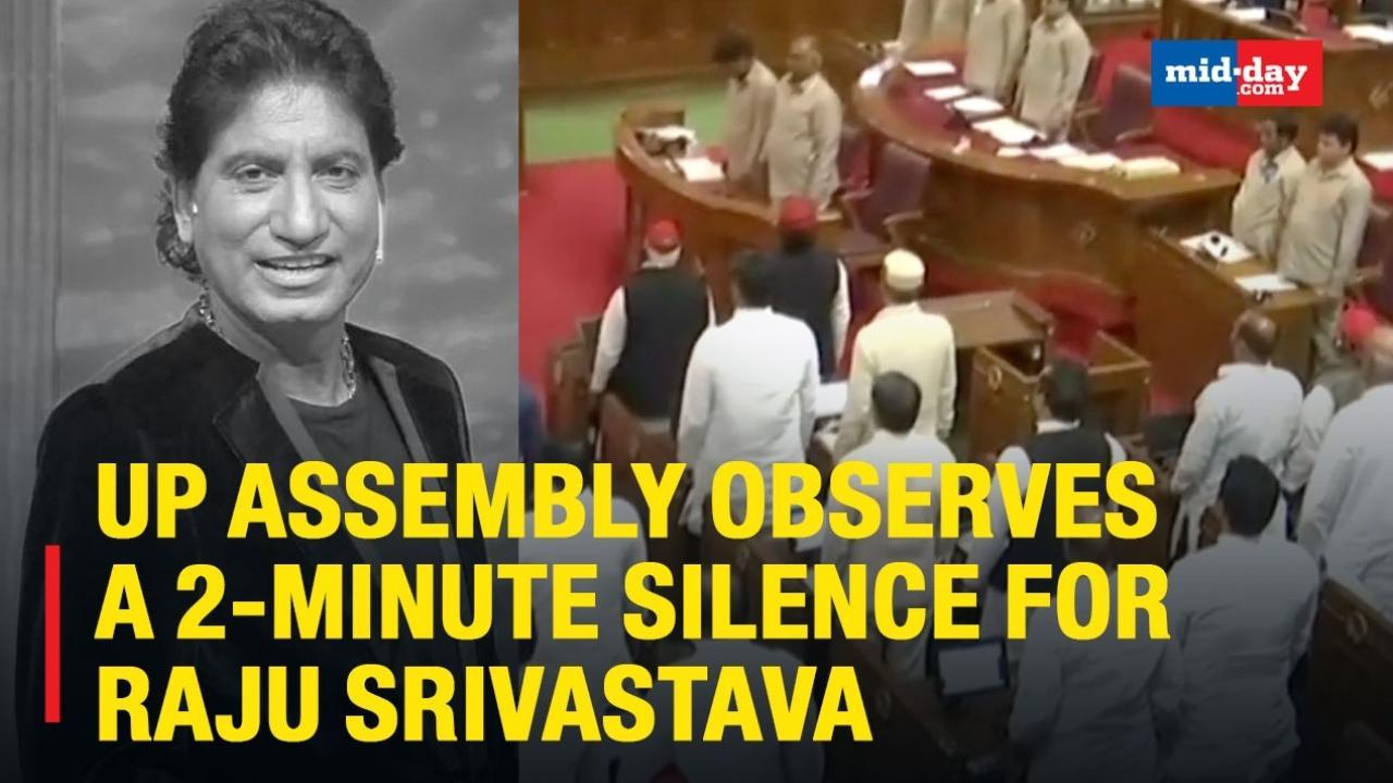 UP Assembly Observes A 2-Min Silence To Pay Respect To Comedian Raju Srivastava